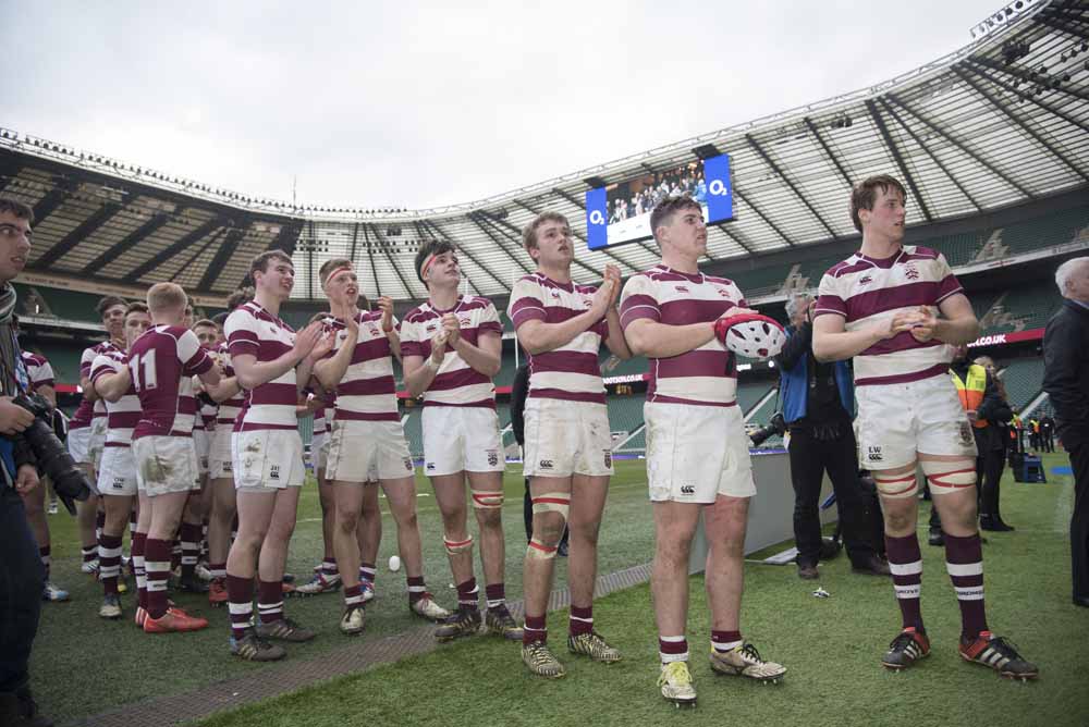 NatWest Schools Cup Final (won 18-10 against QEGS Wakefield